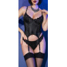 Chilirose Corset Viperia Noir